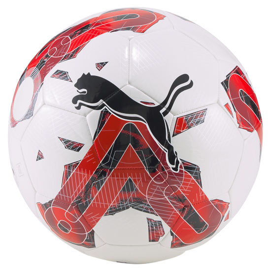 Puma Orbita6 MS Training Ball – White/Red Football (Brackley)