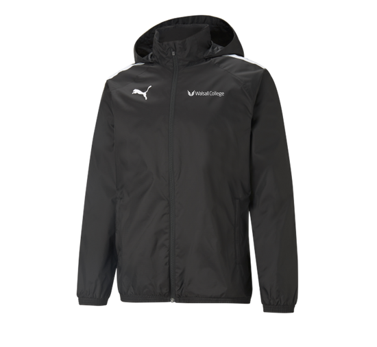Puma teamLIGA Training Rain Jacket – Black/White [WC2]