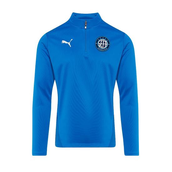 PUMA teamGOAL 24 1/4 Zip Training Top - Ignite Blue/Puma Team Royal [SEFA]