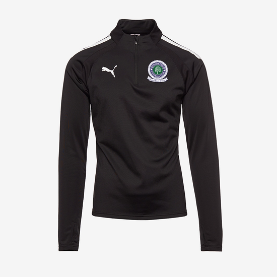 Puma teamLIGA Training 1/4 Zip Top – Black/White [Bloomfield]