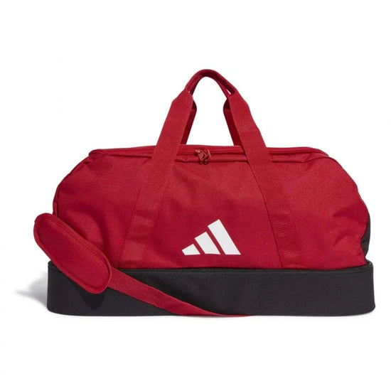 Adidas 3 Stripe Tiro League Duffle Bag (BC) Small - Team Power Red/Black/White [BRACKLEY TOWN PDC]