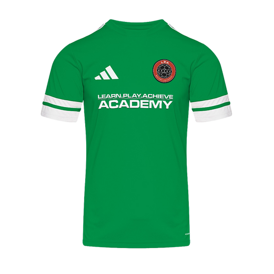 Adidas Squadra 25 Slim SS Shirt - Team Green/White [LPA Academy]