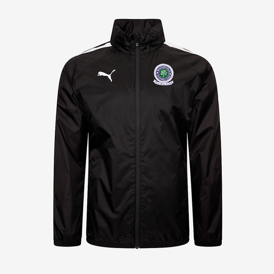 Puma teamLIGA Training Rain Jacket – Black/White [Bloomfield]