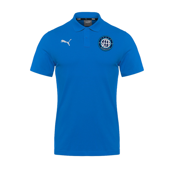 PUMA teamGOAL 23 Casuals SS Polo - Electric Blue Lemonade [SEFA]