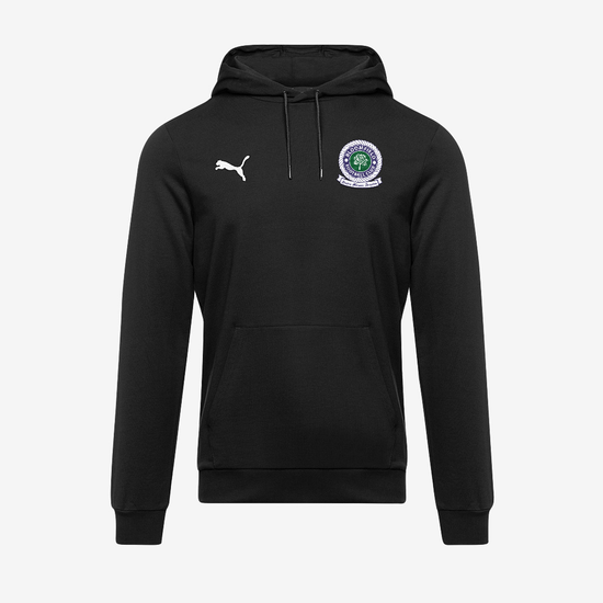 Puma teamGOAL 25 Casuals Pullover Hoodie - Puma Black/Puma White [Bloomfield]