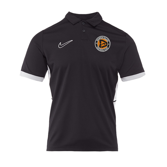 Nike Academy 25 SS Polo - Black/Wolf Grey/White [DULWICH VILLAGE]