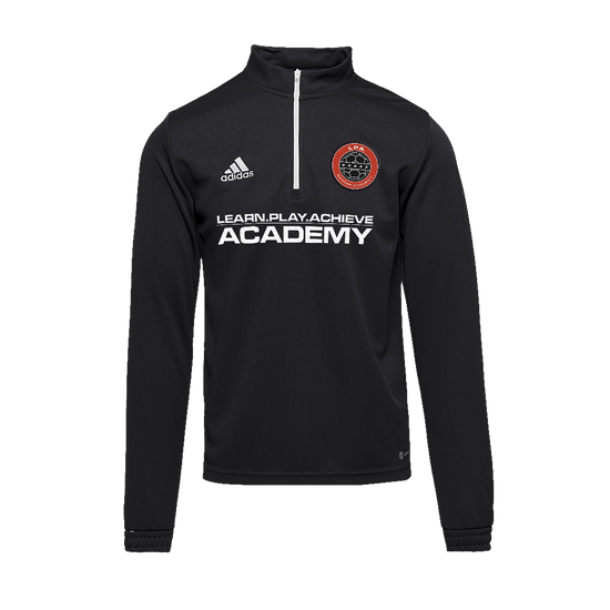 Adidas Entrada 22 1/4 Zip Training Top - Black [LPA Academy]