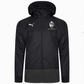 Puma Goal Training Rain Jacket – Black/Asphalt [JPL HAMPSHIRE]