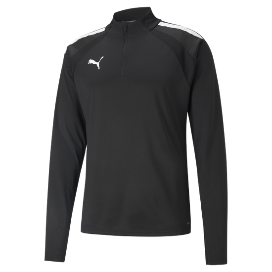 Puma teamLIGA Training 1/4 Zip Top – Black/White