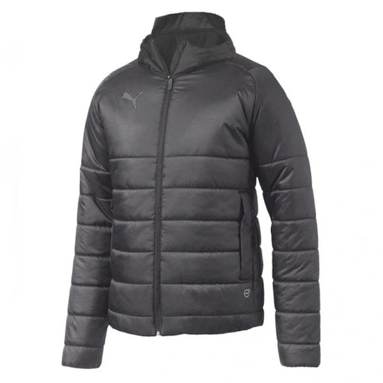 Puma Team Padded Jacket – Black [JPL COACHES]