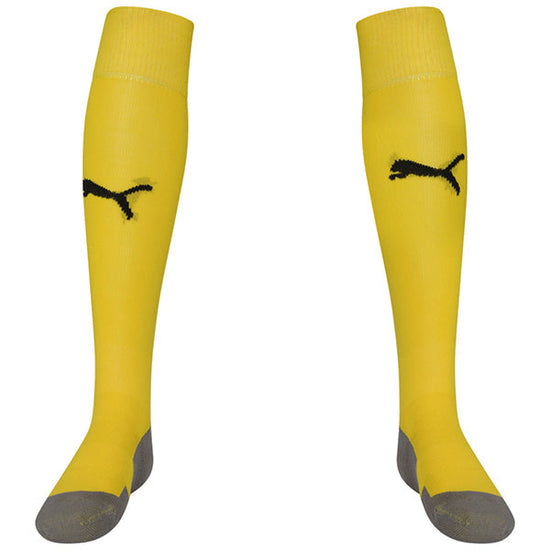 Puma Liga Socks Core – Cyber Yellow/Black - Match/Training Socks [JPL North Devon]