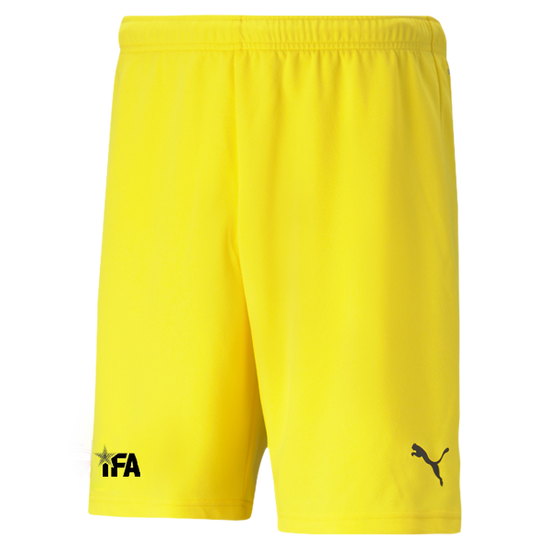 Puma teamRISE Shorts – Cyber Yellow [IFA]