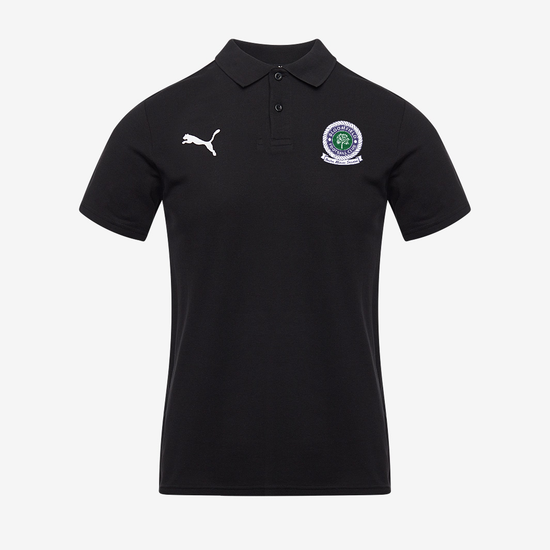 Puma teamGOAL Casuals SS Polo - Puma Black/Puma White [Bloomfield]