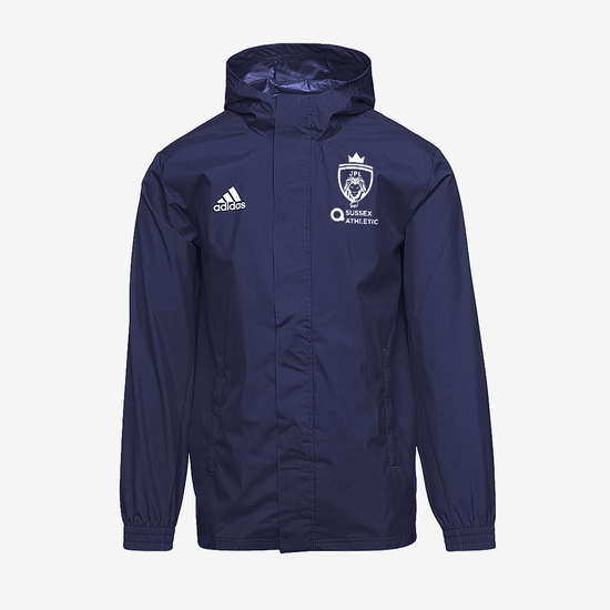 Adidas Entrada 22 AW Jacket - Team Navy Blue/White (Boy&