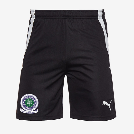 Puma teamLIGA Zip Pocket Training Shorts - Black [Bloomfield]