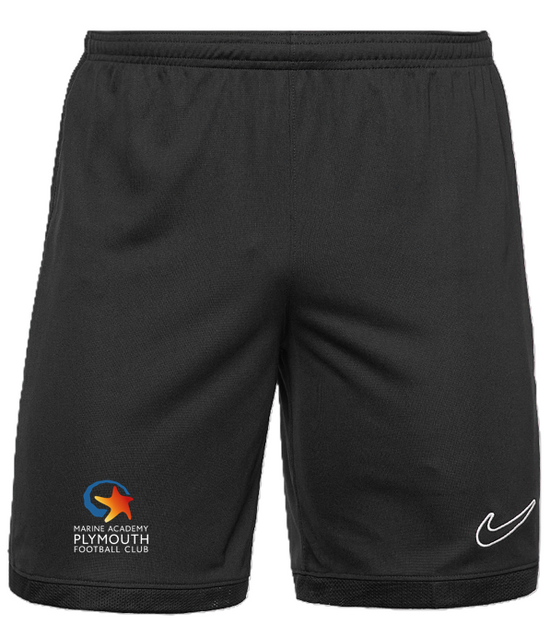 Nike Academy 25 Knitted Shorts - Black/White [MAP U9 JUNIORS]