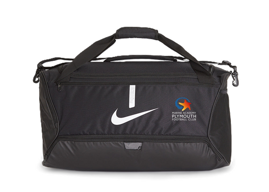 Staff - Nike Academy Team Medium Duffel Bag - Black/White [MAP U9 JUNIORS]