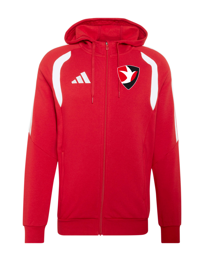 adidas Tiro 26 League Full-Zip Cotton Hoodie - Team Power Red 2/White [CHELTENHAM ACADEMY]