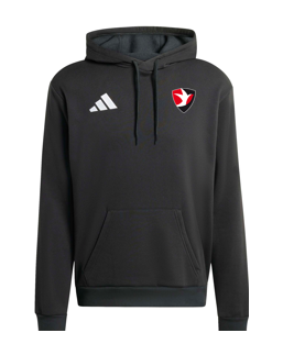 adidas Entrada 26 Pull-Over Cotton Hoodie - Black/White [CHELTENHAM DEVELOPMENT]