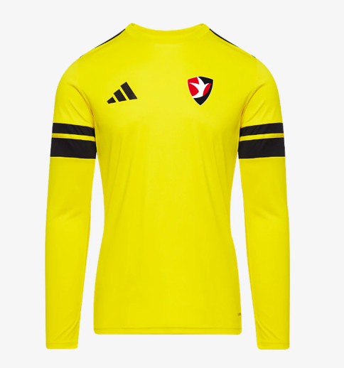 adidas Junior Squadra 25 LS Shirt - Team Yellow/Black [CHELTENHAM DEVELOPMENT]