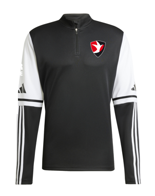 adidas Squadra 25 1/4 Zip Training Top - Black/White [CHELTENHAM DEVELOPMENT]