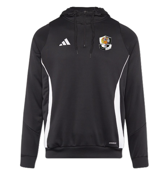 adidas Tiro 24 1/4 Zip Training Hoodie - Black/White [Dartford Academy]