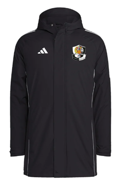 adidas Tiro 24 Parka - Black/White [Dartford Pre-Academy]