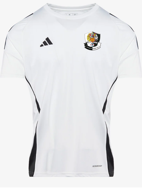 adidas Tiro 24 SS Shirt - White/Black [Dartford Pre-Academy]