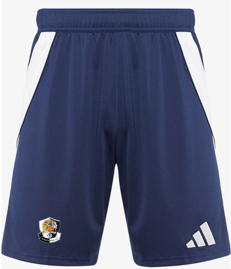 adidas Tiro 24 Shorts - Team Navy Blue/White [Dartford Pre-Academy Coaches]