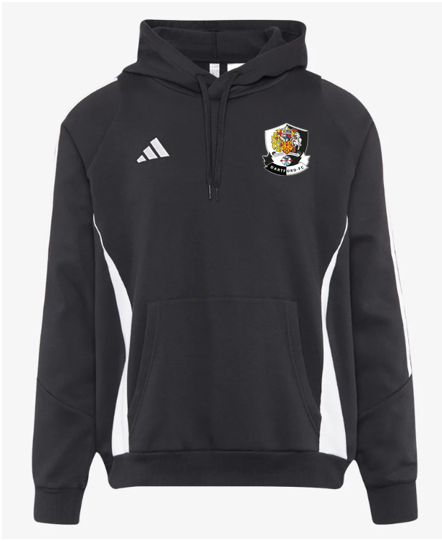adidas Tiro 24 Pullover Sweat Hoodie - Black/White [Dartford Pre-Academy]