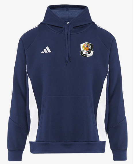 adidas Tiro 24 Pullover Sweat Hoodie - Team Navy Blue/White [Dartford Pre Academy Coaches]