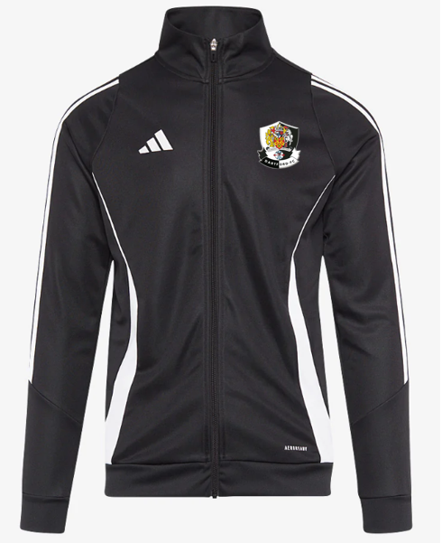 adidas Tiro 24 Slim Training Jacket - Black/White [Dartford Pre-Academy]