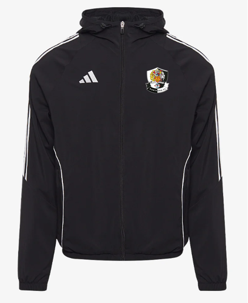 adidas Tiro 24 Windbreaker Jacket - Black/White [Dartford Pre-Academy]