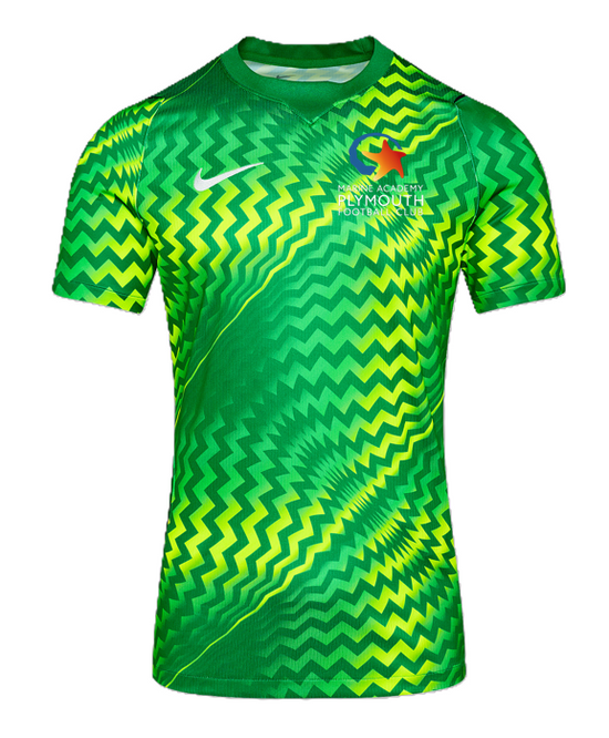 Nike Gardien VI SS GK Shirt - Stadium Green/White [MAP U9 JUNIORS]