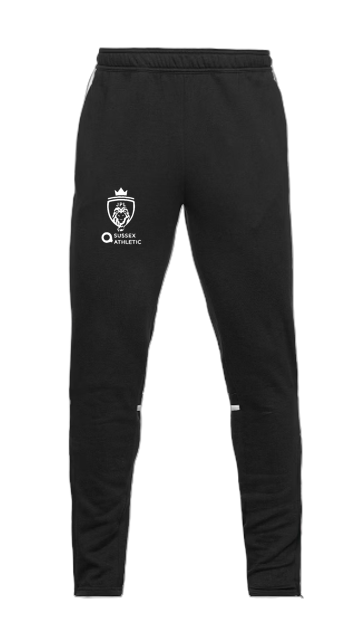 adidas Squadra 25 Sweatpants - Black/White (Boys Crest) [JPL Sussex]