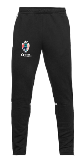adidas Squadra 25 Sweatpants - Black/White (Girls Crest) [JPL Sussex]