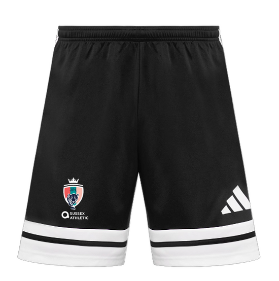 adidas Squadra 25 Shorts - Black/White (Girls Crest) [JPL Sussex]