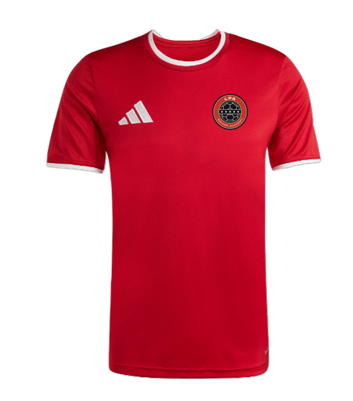 adidas Entrada 26 SS Shirt - Team Power Red 2/White [LPA Academy]