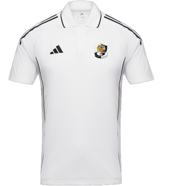adidas Tiro 25 Competition Polo - White/Black [Dartford Ladies 1st Team]