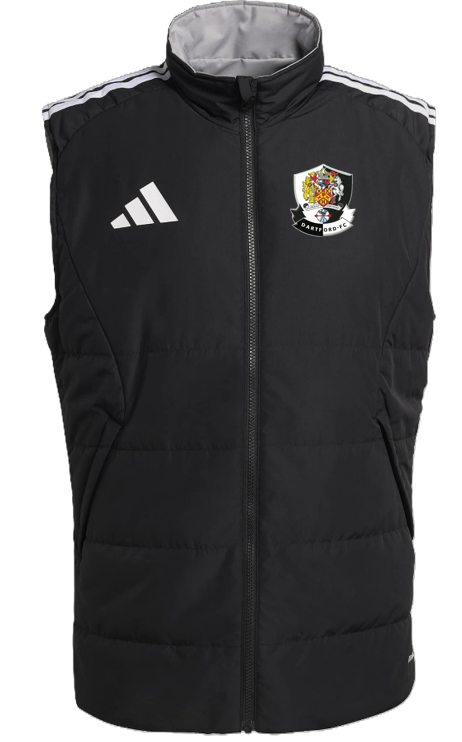 adidas Tiro 26 Competition Winterized Vest - Black/Light Onix/White [Dartford Ladies 1st Team]