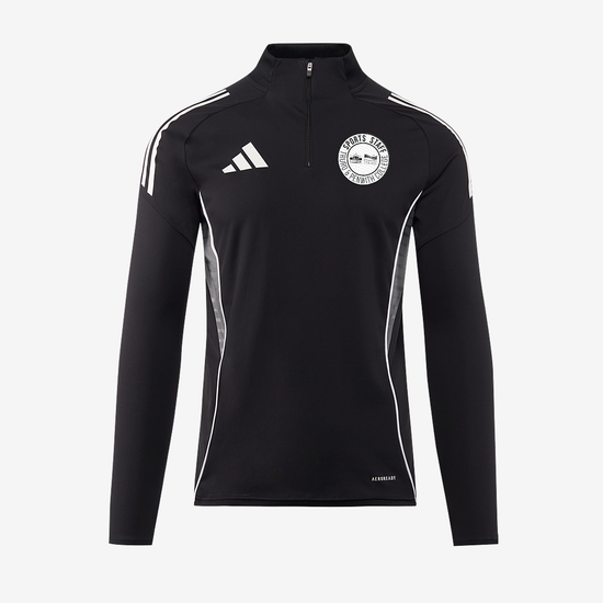 adidas Tiro 25 Competition Staff Training Drill Top - Black/Grey [Truro & Penwith Staff]