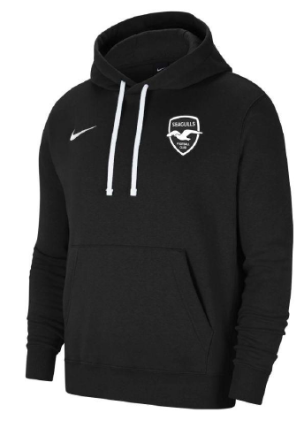 Nike Park 20 Pullover Fleeced Hoodie - Black/White [SEAGULLS FC]