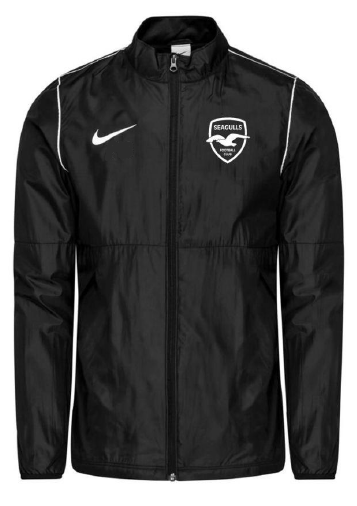 Nike Park 20 Rain Jacket - Black [SEAGULLS FC]