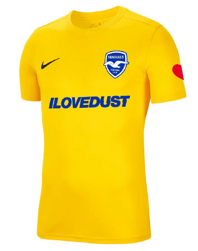 Nike Park VII SS Shirt - Tour Yellow/Black [SEAGULLS FC]