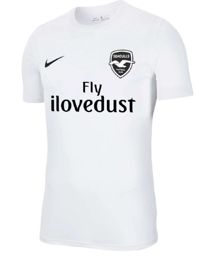 Nike Park VII SS Shirt - White/Black (Coach Kit) [SEAGULLS FC]