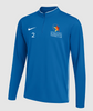 Nike Park 26 Slim-Fit 1/4-Zip Drill Top - Royal Blue/White [MAP]