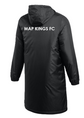 Nike Park 26 Hooded Sideline-Fill Jacket - Black/White [MAP]