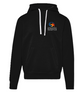 Nike Park 26 Pull-Over Fleece Hoodie - Black/White [MAP U9 JUNIORS]