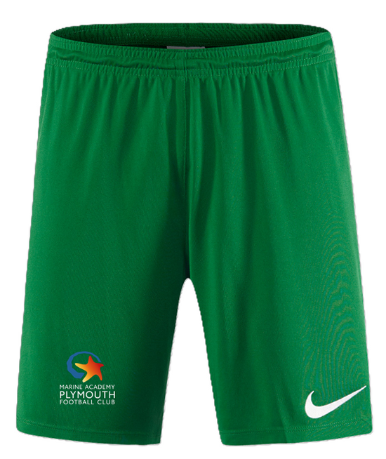 Nike Park III Shorts - Pine Green/White [MAP U9 JUNIORS]