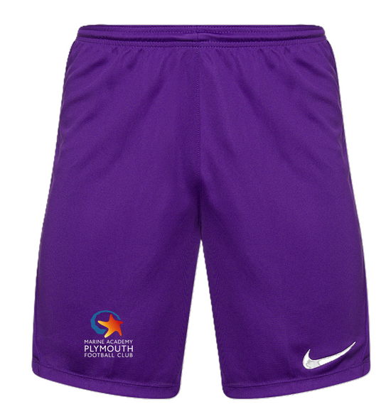 Nike Park III Shorts - Court Purple/White [MAP U9 JUNIORS]